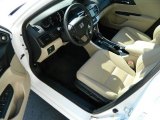 2013 Honda Accord Touring Sedan Ivory Interior