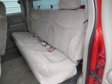 2001 GMC Sierra 1500 SLE Extended Cab Rear Seat