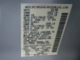 2006 Titan Color Code for Radiant Silver - Color Code: K12