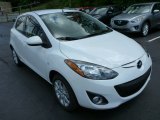 2013 Mazda MAZDA2 Crystal White Pearl Mica