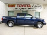 2006 Patriot Blue Pearl Dodge Dakota SLT Quad Cab 4x4 #83377256