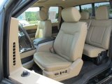 2012 Ford F150 Lariat SuperCab 4x4 Pale Adobe Interior