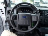 2013 Ford F250 Super Duty XL SuperCab 4x4 Utility Steering Wheel