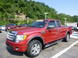 2010 Red Candy Metallic Ford F150 FX4 SuperCab 4x4 #83378288
