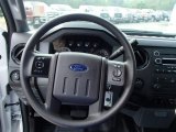 2013 Ford F350 Super Duty XL SuperCab 4x4 Utility Truck Steering Wheel