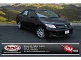 2013 Black Sand Pearl Toyota Corolla LE #83469275