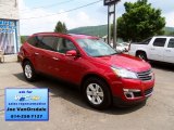 2014 Crystal Red Tintcoat Chevrolet Traverse LT AWD #83469385
