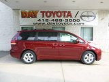 2013 Salsa Red Pearl Toyota Sienna LE #83483883