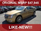 2013 Summer Gold Metallic Cadillac CTS Coupe #83483822