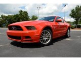 2014 Race Red Ford Mustang V6 Premium Coupe #83499816