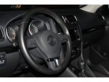 2011 Volkswagen Jetta TDI SportWagen Steering Wheel