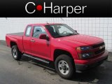 2012 Victory Red Chevrolet Colorado Work Truck Extended Cab 4x4 #83500276