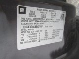 2011 Chevrolet Silverado 2500HD LT Extended Cab 4x4 Info Tag