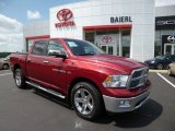 2011 Deep Cherry Red Crystal Pearl Dodge Ram 1500 Big Horn Crew Cab 4x4 #83500676