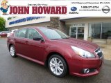 2014 Venetian Red Pearl Subaru Legacy 2.5i Premium #83499975