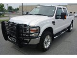 2010 Oxford White Ford F250 Super Duty Lariat Crew Cab 4x4 #83500101