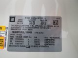 2014 GMC Acadia Denali Info Tag