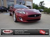 2013 Carnelian Red Metallic Jaguar XK XKR Convertible #83500081