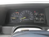 1996 GMC Sierra 3500 SL Extended Cab Dually Gauges