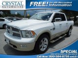 2011 Bright White Dodge Ram 1500 Laramie Crew Cab 4x4 #83500066