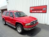 Flame Red Dodge Durango in 2001