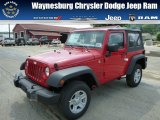 2013 Flame Red Jeep Wrangler Sport 4x4 #83499416