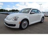 Candy White Volkswagen Beetle in 2013