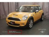 2008 Mellow Yellow Mini Cooper S Hardtop #8340956