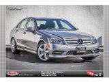 2011 Steel Grey Metallic Mercedes-Benz C 300 Luxury #83623565