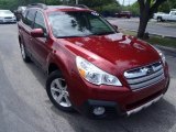 2013 Subaru Outback Venetian Red Pearl