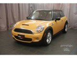 2008 Mellow Yellow Mini Cooper S Hardtop #8340974