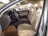 2014 Audi A4 2.0T Sedan Velvet Beige Interior