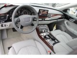 2014 Audi A8 L 3.0T quattro Titanium Gray Interior