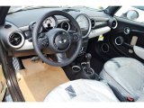 2013 Mini Cooper S Convertible Satellite Gray Lounge Leather Interior