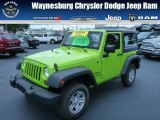 2013 Gecko Green Jeep Wrangler Sport 4x4 #83623800