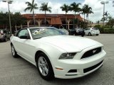2013 Performance White Ford Mustang V6 Convertible #83623672