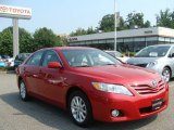 2011 Barcelona Red Metallic Toyota Camry XLE #83623836