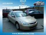 2003 Desert Mist Metallic Honda Accord LX Sedan #83624012