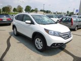 2013 White Diamond Pearl Honda CR-V EX-L AWD #83624008