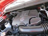 2013 Nissan Titan SV Crew Cab 5.6 Liter DOHC 32-Valve CVTCS V8 Engine