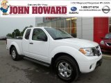 2012 Avalanche White Nissan Frontier SV V6 King Cab 4x4 #83666375