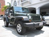 2007 Jeep Green Metallic Jeep Wrangler X 4x4 #83666219
