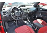 2013 Volkswagen Beetle Turbo Convertible Black/Red Interior