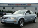 Blue Silver Metallic Volkswagen Passat in 2003