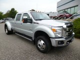 2012 Ford F450 Super Duty Lariat Crew Cab 4x4 Dually Front 3/4 View