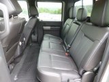 2012 Ford F450 Super Duty Lariat Crew Cab 4x4 Dually Rear Seat