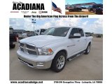 2012 Bright White Dodge Ram 1500 Laramie Crew Cab #83692691