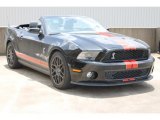 2012 Ford Mustang Shelby GT500 SVT Performance Package Convertible Front 3/4 View