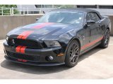 2012 Ford Mustang Shelby GT500 SVT Performance Package Convertible Front 3/4 View