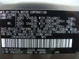 2010 RAV4 Color Code for Pyrite Metallic - Color Code: 4T3